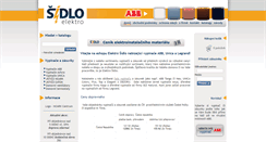 Desktop Screenshot of elektrosidlo.cz